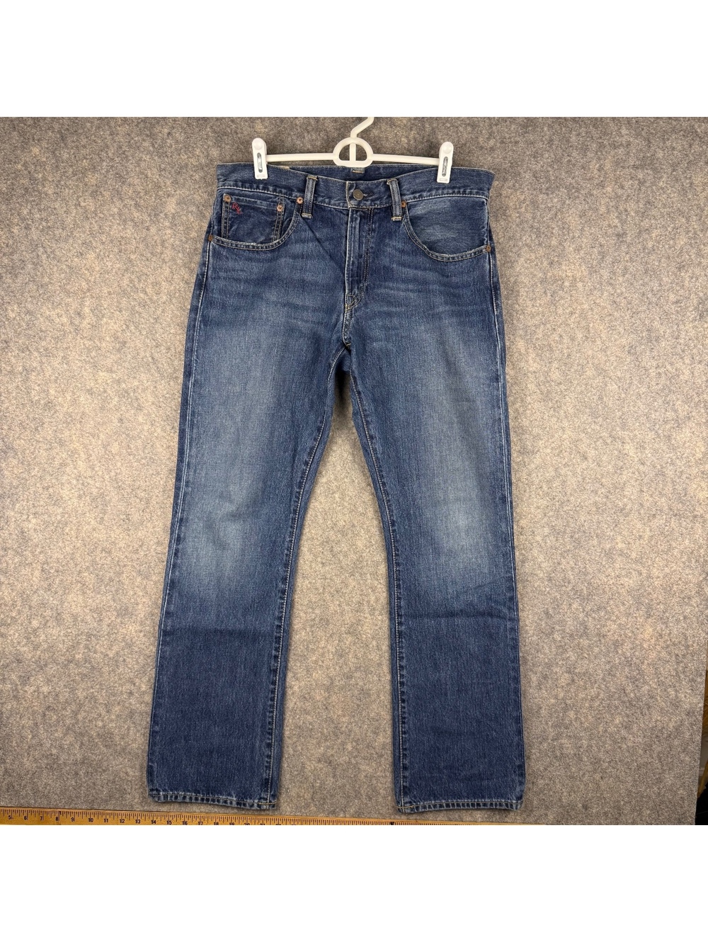 Polo Ralph Lauren Bootcut Blue Denim Jeans Men Size 31 x 30 474